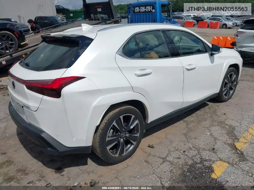 2022 Lexus Ux 200 VIN: JTHP3JBH8N2055563 Lot: 42462891