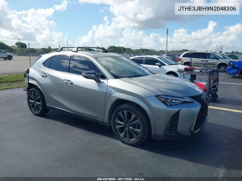 2022 Lexus Ux 200 F Sport VIN: JTHE3JBH9N2048306 Lot: 42516590