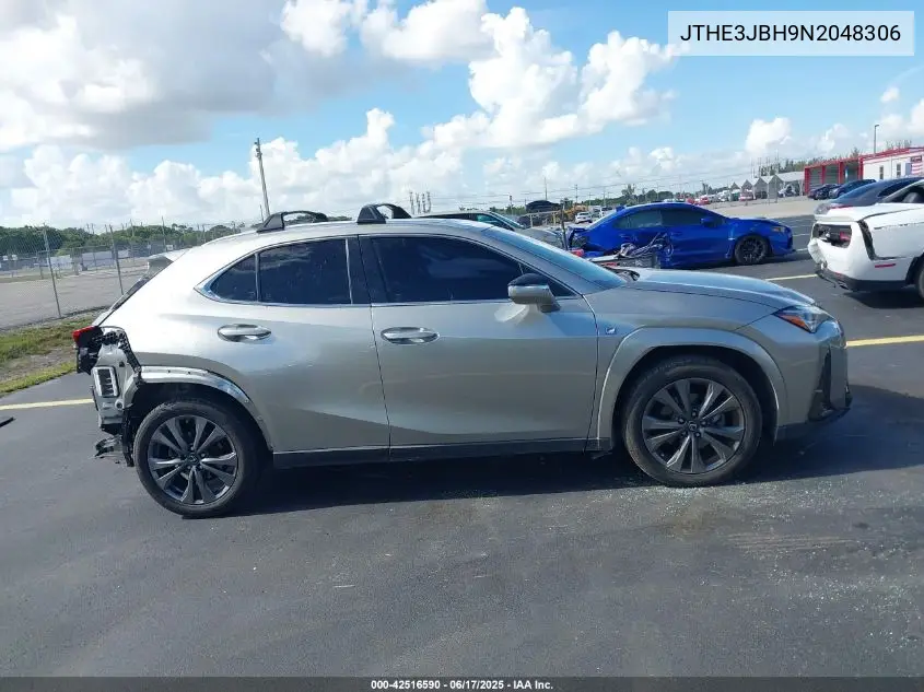 2022 Lexus Ux 200 F Sport VIN: JTHE3JBH9N2048306 Lot: 42516590