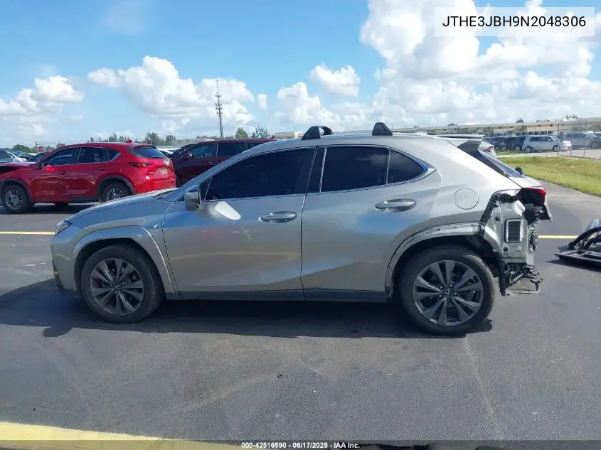 2022 Lexus Ux 200 F Sport VIN: JTHE3JBH9N2048306 Lot: 42516590