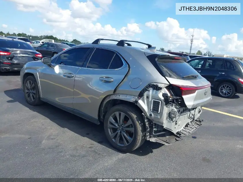 2022 Lexus Ux 200 F Sport VIN: JTHE3JBH9N2048306 Lot: 42516590