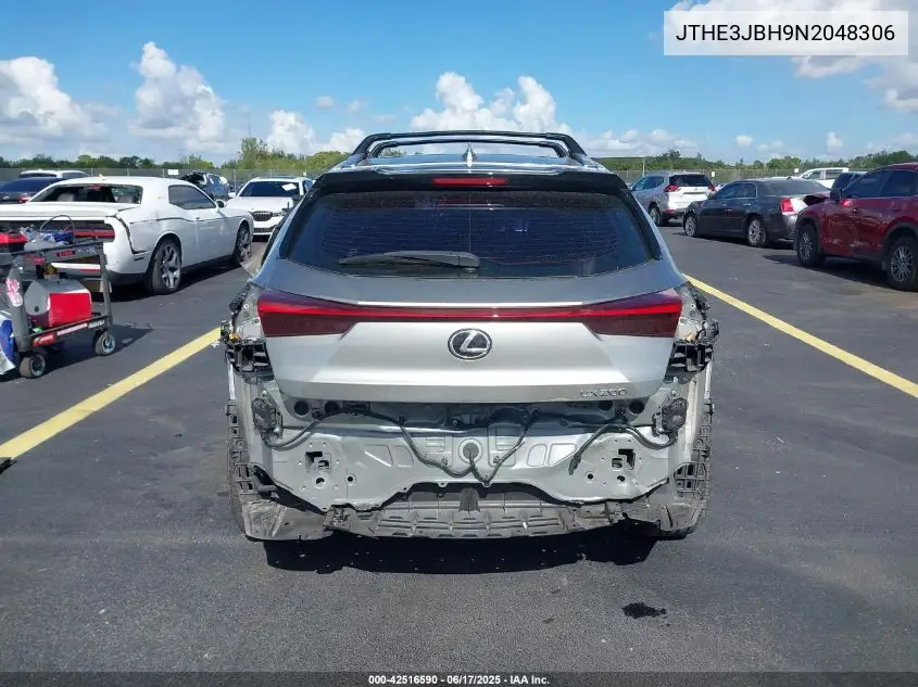 2022 Lexus Ux 200 F Sport VIN: JTHE3JBH9N2048306 Lot: 42516590