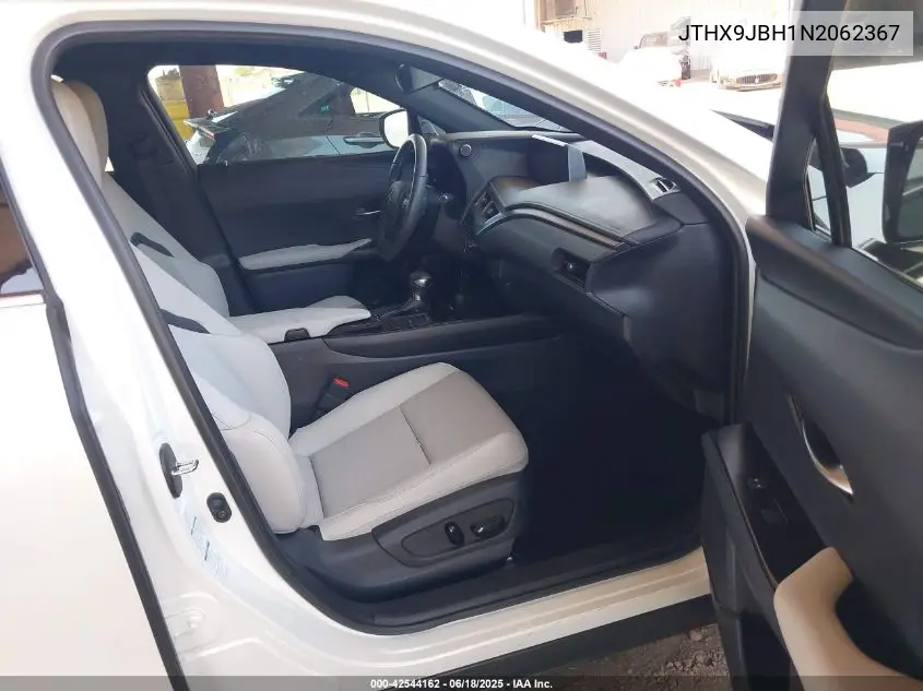 2022 Lexus Ux 250H VIN: JTHX9JBH1N2062367 Lot: 42544162