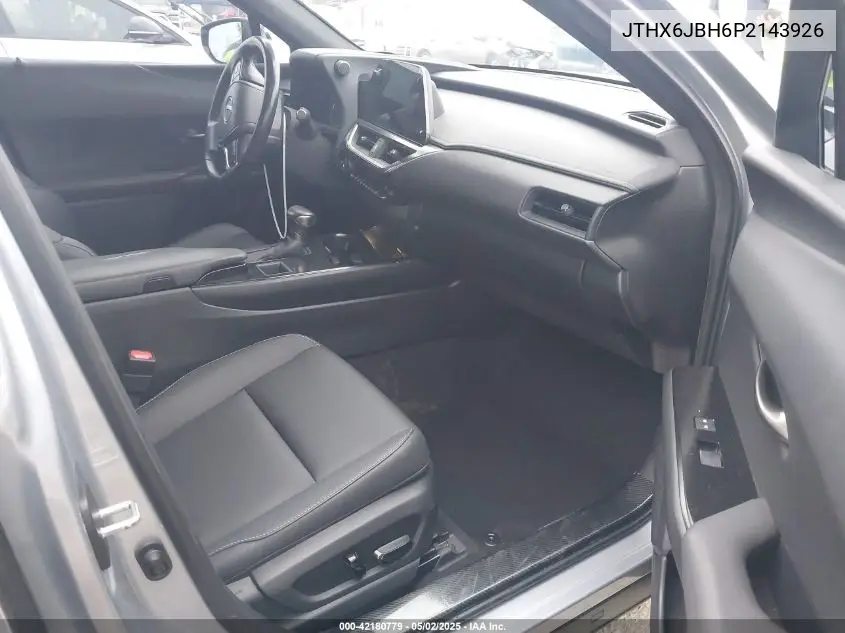 2023 Lexus Ux 250H VIN: JTHX6JBH6P2143926 Lot: 42180779