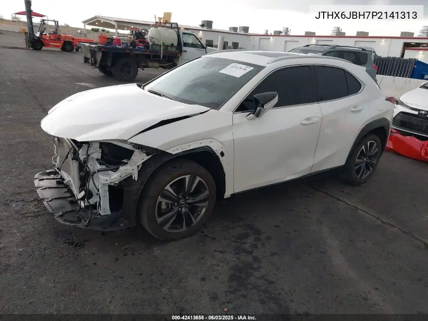2023 Lexus Ux 250H VIN: JTHX6JBH7P2141313 Lot: 42413656