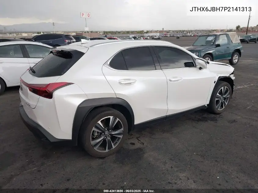 2023 Lexus Ux 250H VIN: JTHX6JBH7P2141313 Lot: 42413656