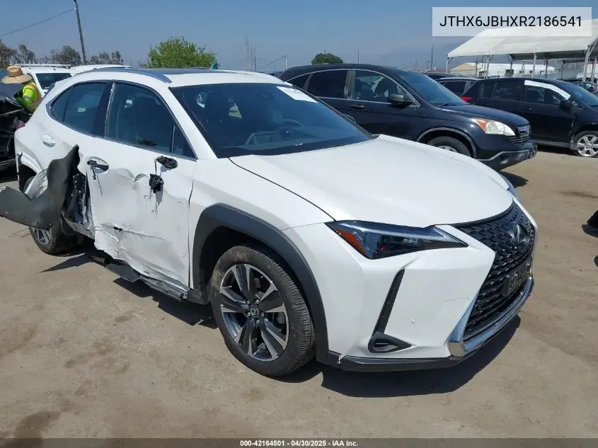 2024 Lexus Ux 250H VIN: JTHX6JBHXR2186541 Lot: 42164501