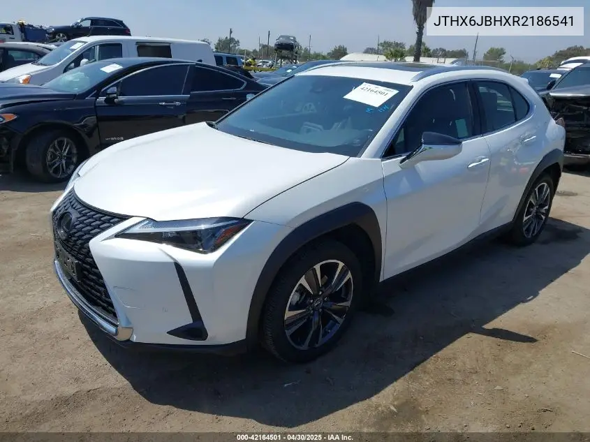 2024 Lexus Ux 250H VIN: JTHX6JBHXR2186541 Lot: 42164501
