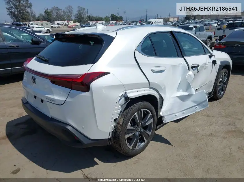 2024 Lexus Ux 250H VIN: JTHX6JBHXR2186541 Lot: 42164501