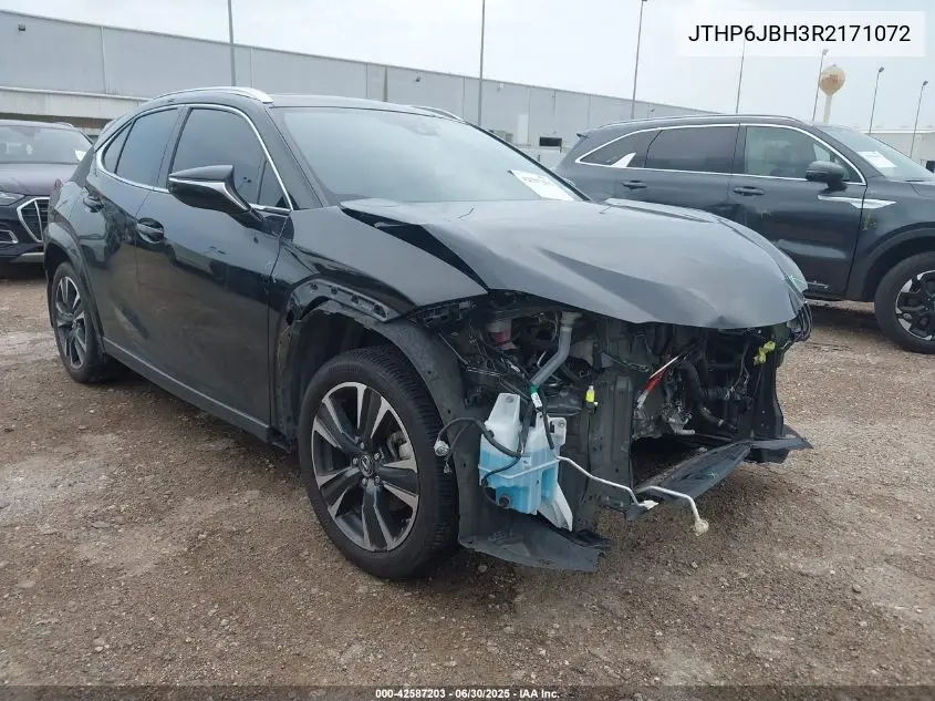 2024 Lexus Ux 250H Premium VIN: JTHP6JBH3R2171072 Lot: 42587203