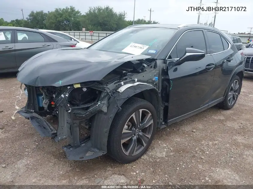 2024 Lexus Ux 250H Premium VIN: JTHP6JBH3R2171072 Lot: 42587203