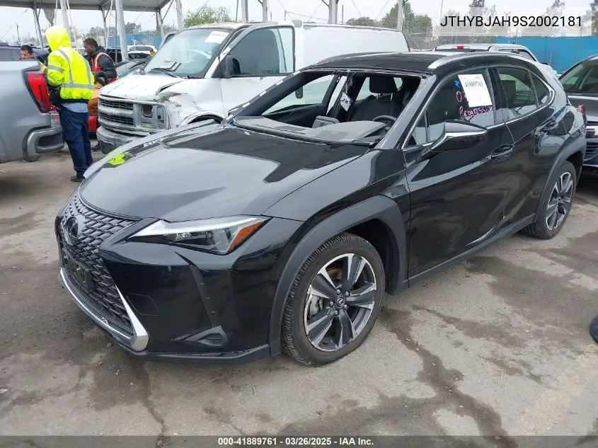 2025 Lexus Ux 300H VIN: JTHYBJAH9S2002181 Lot: 41889761