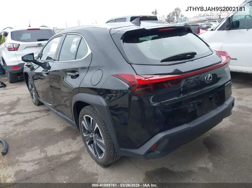 2025 Lexus Ux 300H VIN: JTHYBJAH9S2002181 Lot: 41889761