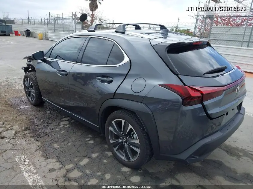 2025 Lexus Ux 300H VIN: JTHYBJAH7S2016872 Lot: 42193165