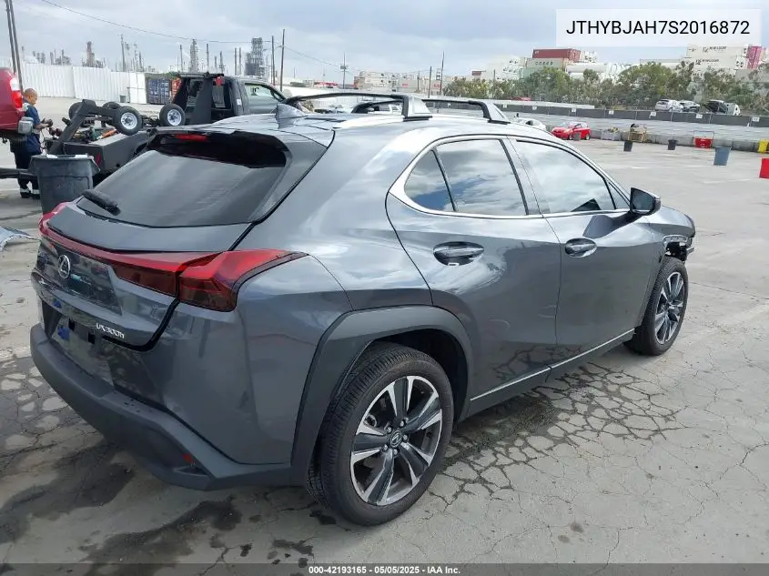 2025 Lexus Ux 300H VIN: JTHYBJAH7S2016872 Lot: 42193165