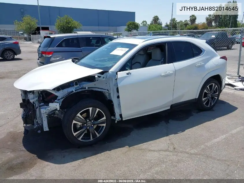 2025 Lexus Ux 300H Premium VIN: JTHYBJAH8S2014645 Lot: 42439833
