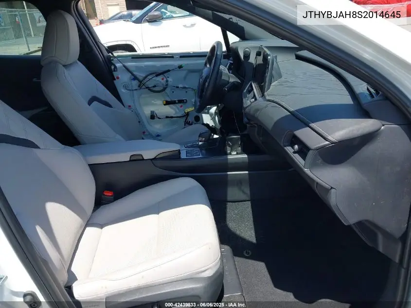 2025 Lexus Ux 300H Premium VIN: JTHYBJAH8S2014645 Lot: 42439833