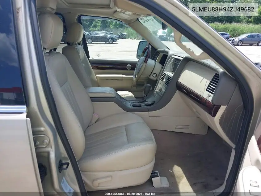 2004 Lincoln Aviator VIN: 5LMEU88H94ZJ49682 Lot: 42554866