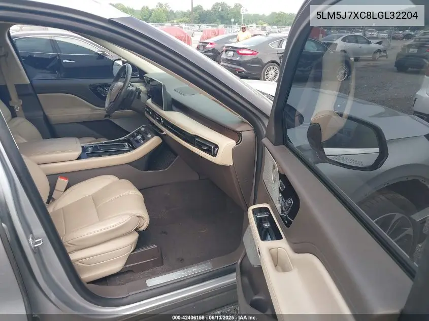 2020 Lincoln Aviator Reserve VIN: 5LM5J7XC8LGL32204 Lot: 42406158