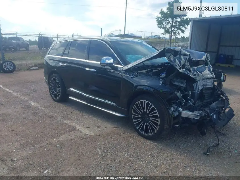 2020 Lincoln Aviator Black Label VIN: 5LM5J9XC3LGL30811 Lot: 42611207