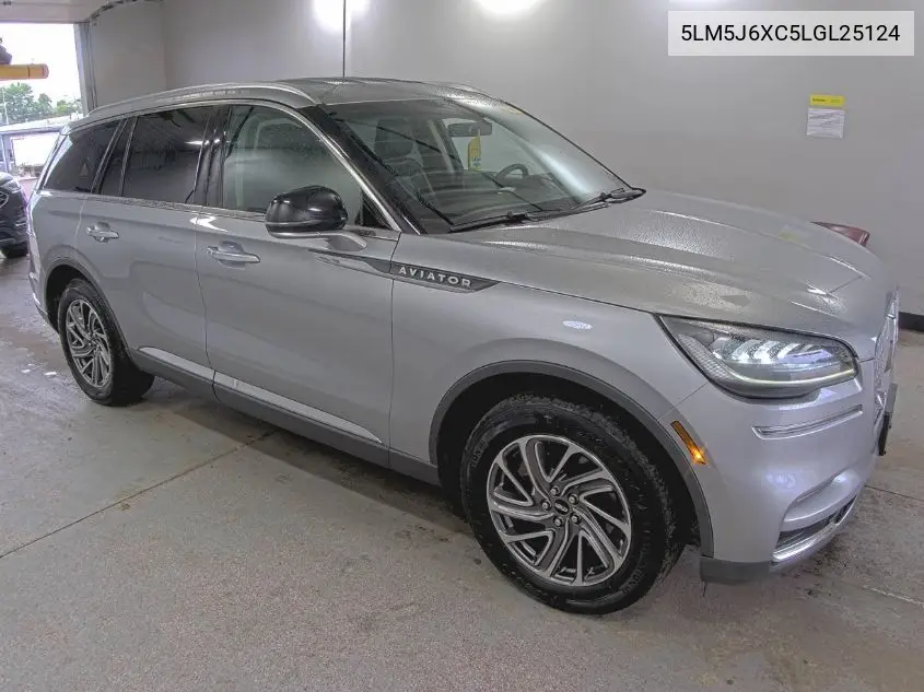 2020 Lincoln Aviator VIN: 5LM5J6XC5LGL25124 Lot: 42725033
