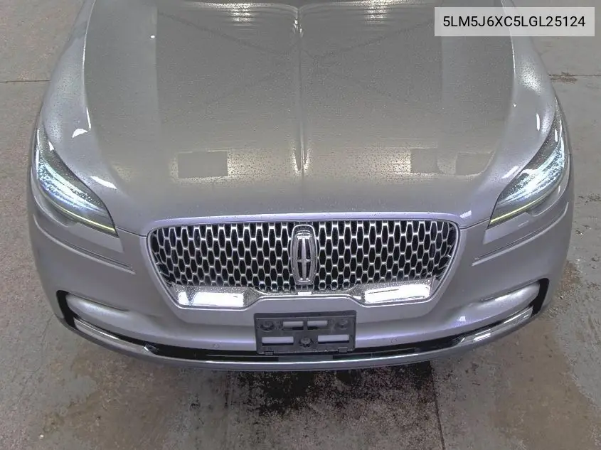 2020 Lincoln Aviator VIN: 5LM5J6XC5LGL25124 Lot: 42725033