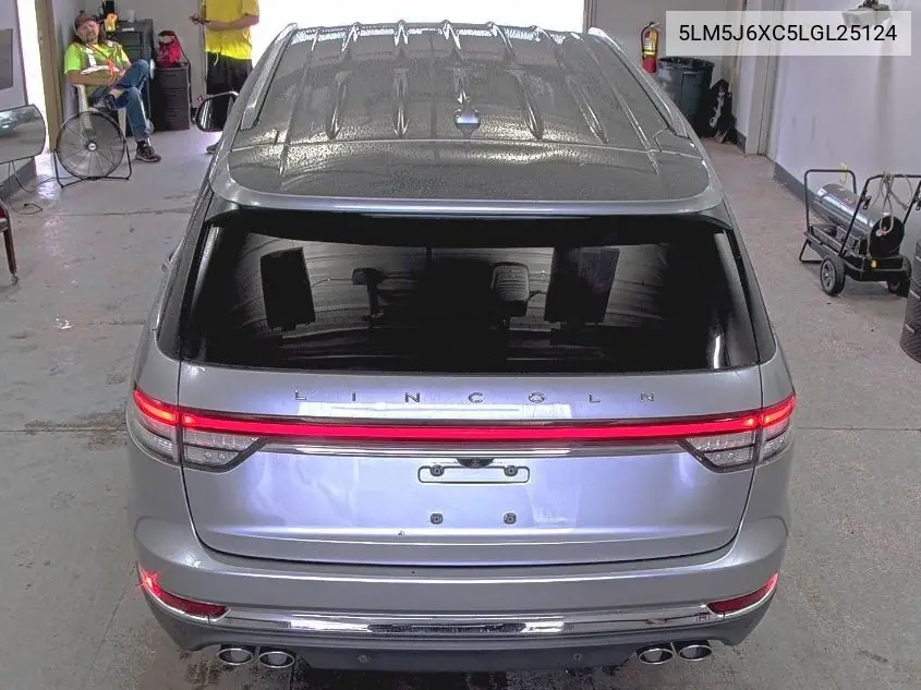 2020 Lincoln Aviator VIN: 5LM5J6XC5LGL25124 Lot: 42725033