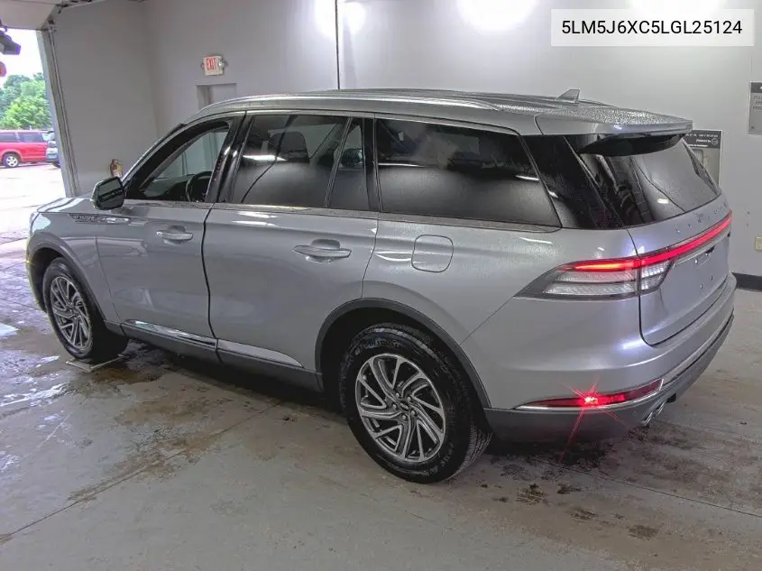 2020 Lincoln Aviator VIN: 5LM5J6XC5LGL25124 Lot: 42725033