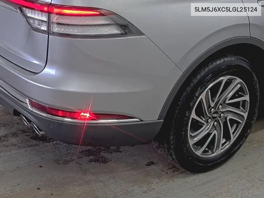 2020 Lincoln Aviator VIN: 5LM5J6XC5LGL25124 Lot: 42725033