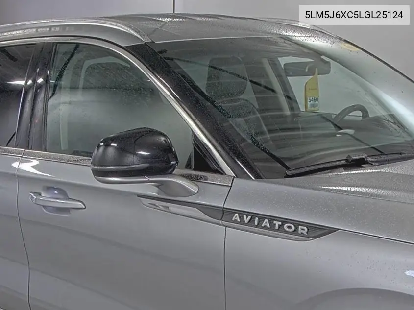 2020 Lincoln Aviator VIN: 5LM5J6XC5LGL25124 Lot: 42725033