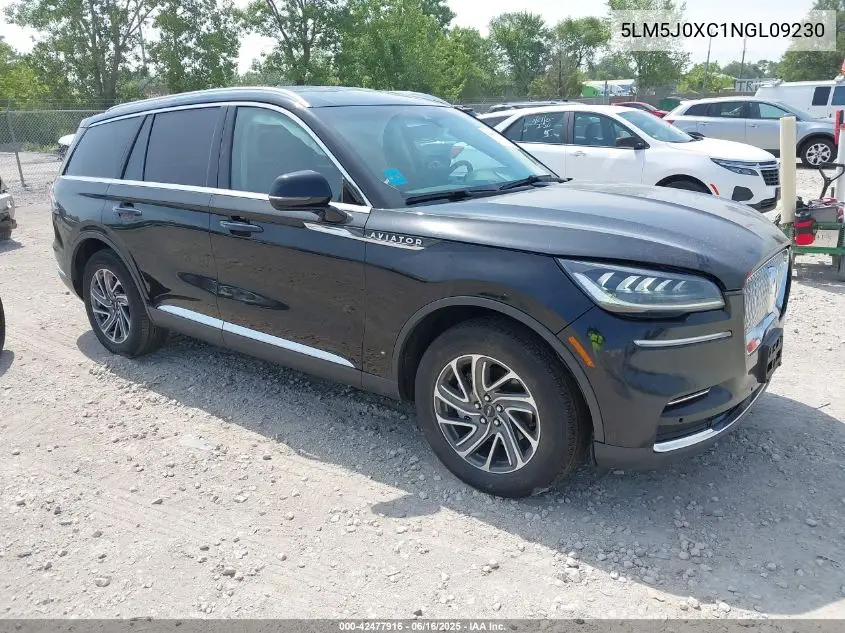 2022 Lincoln Aviator Livery VIN: 5LM5J0XC1NGL09230 Lot: 42477916
