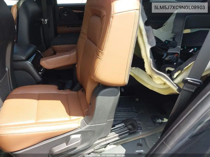 2022 Lincoln Aviator Reserve VIN: 5LM5J7XC9NGL08903 Lot: 42701766