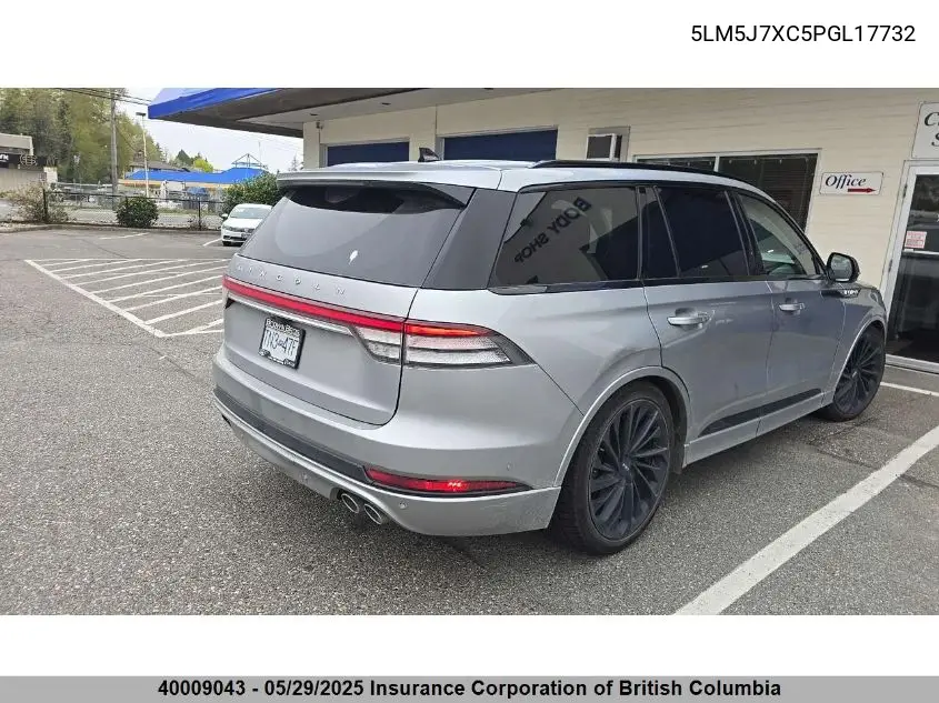 2023 Lincoln Aviator Reserve VIN: 5LM5J7XC5PGL17732 Lot: 40009043