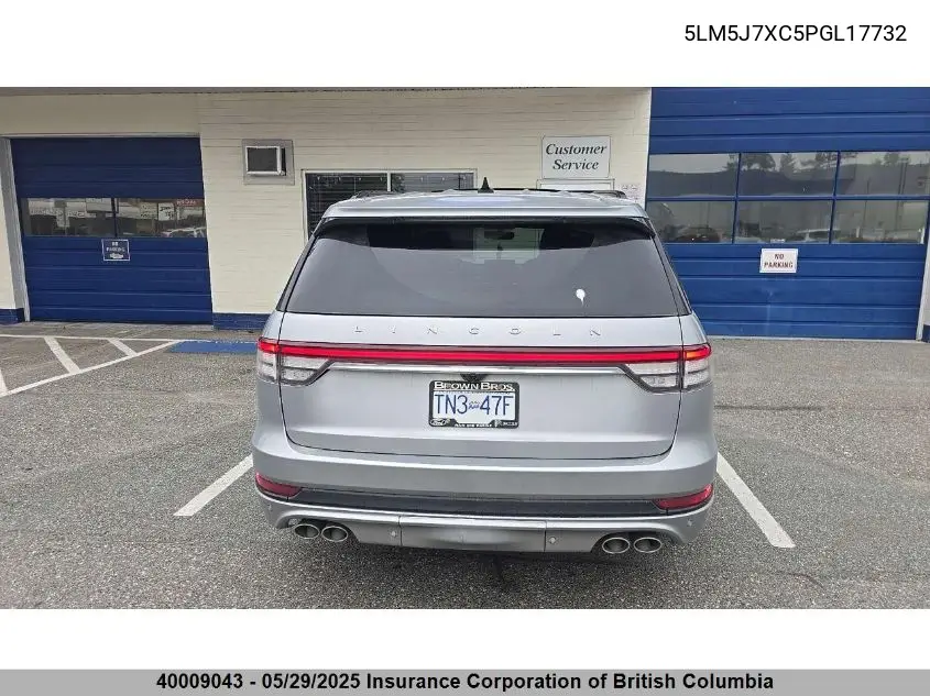 2023 Lincoln Aviator Reserve VIN: 5LM5J7XC5PGL17732 Lot: 40009043