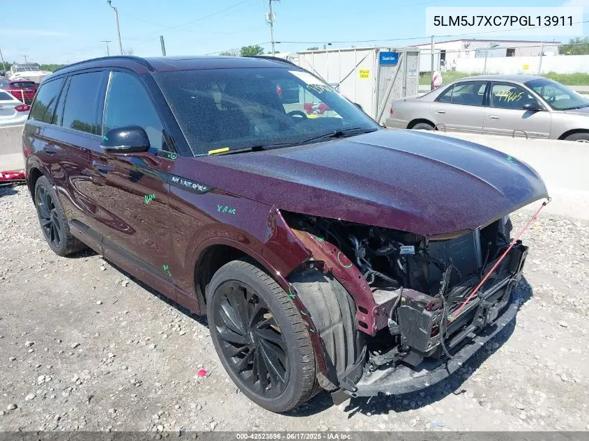 2023 Lincoln Aviator Reserve VIN: 5LM5J7XC7PGL13911 Lot: 42523596