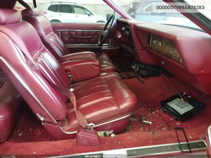 1977 Lincoln Continental VIN: 0000007Y89A878283 Lot: 42120037