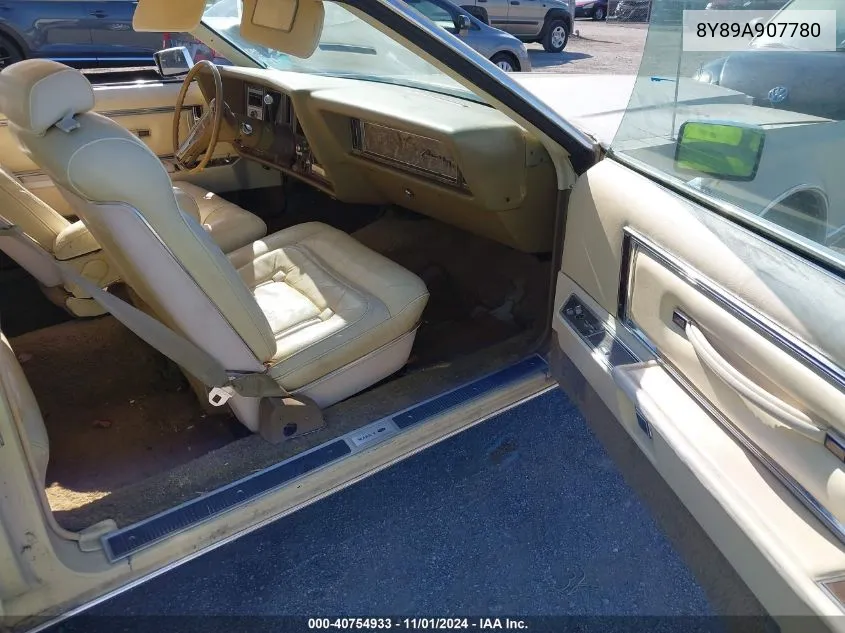 1978 Lincoln Continental VIN: 8Y89A907780 Lot: 40754933