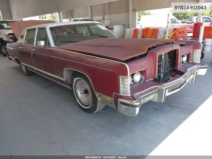 1978 Lincoln Continental VIN: 8YB2A902043 Lot: 42266332