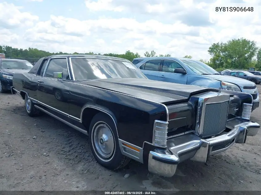 1978 Lincoln Continental VIN: 8Y81S906648 Lot: 42457403