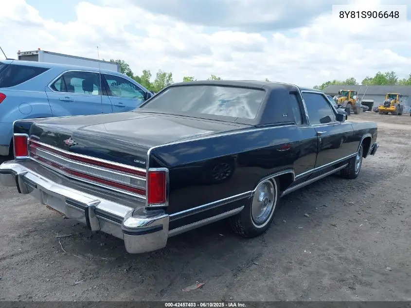 1978 Lincoln Continental VIN: 8Y81S906648 Lot: 42457403