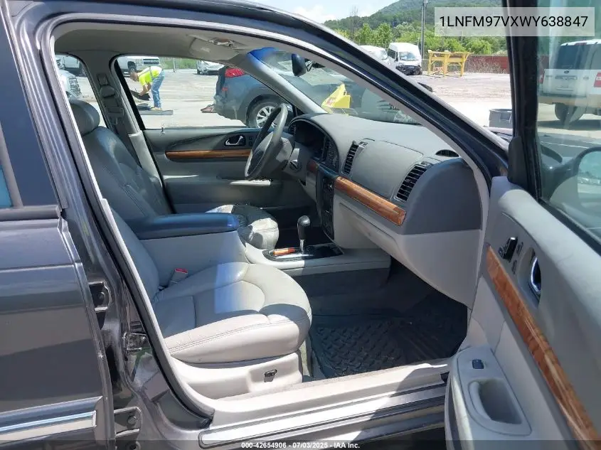 1998 Lincoln Continental VIN: 1LNFM97VXWY638847 Lot: 42654906