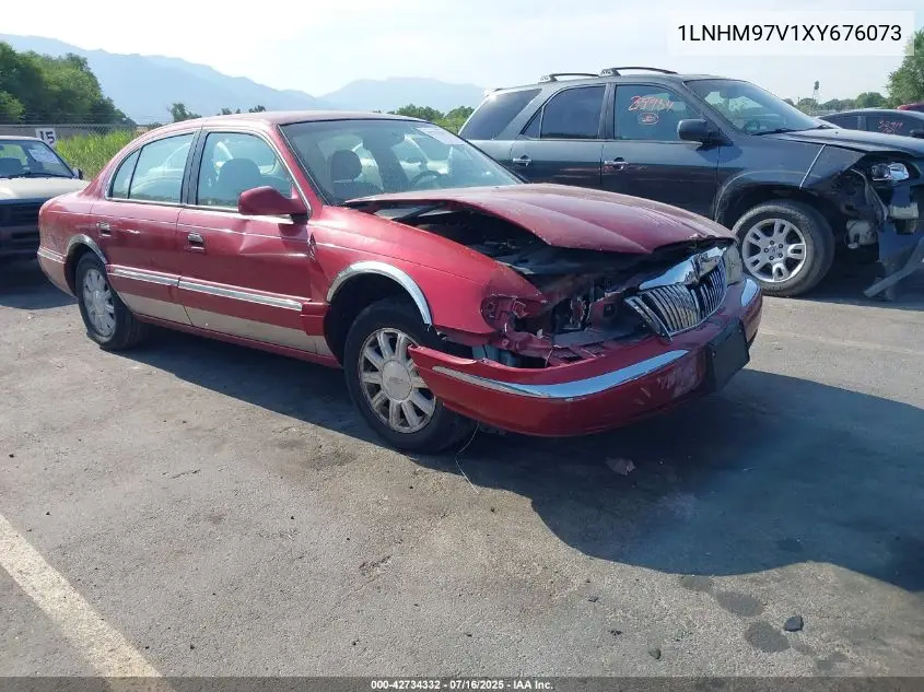 1999 Lincoln Continental VIN: 1LNHM97V1XY676073 Lot: 42734332