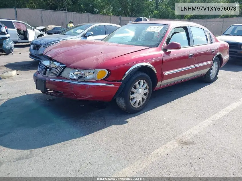 1999 Lincoln Continental VIN: 1LNHM97V1XY676073 Lot: 42734332