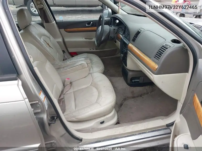 2002 Lincoln Continental VIN: 1LNHM97V32Y627465 Lot: 41744638