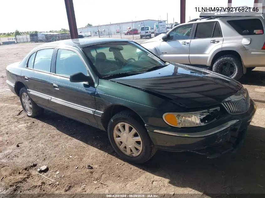 2002 Lincoln Continental VIN: 1LNHM97V92Y682146 Lot: 42551686