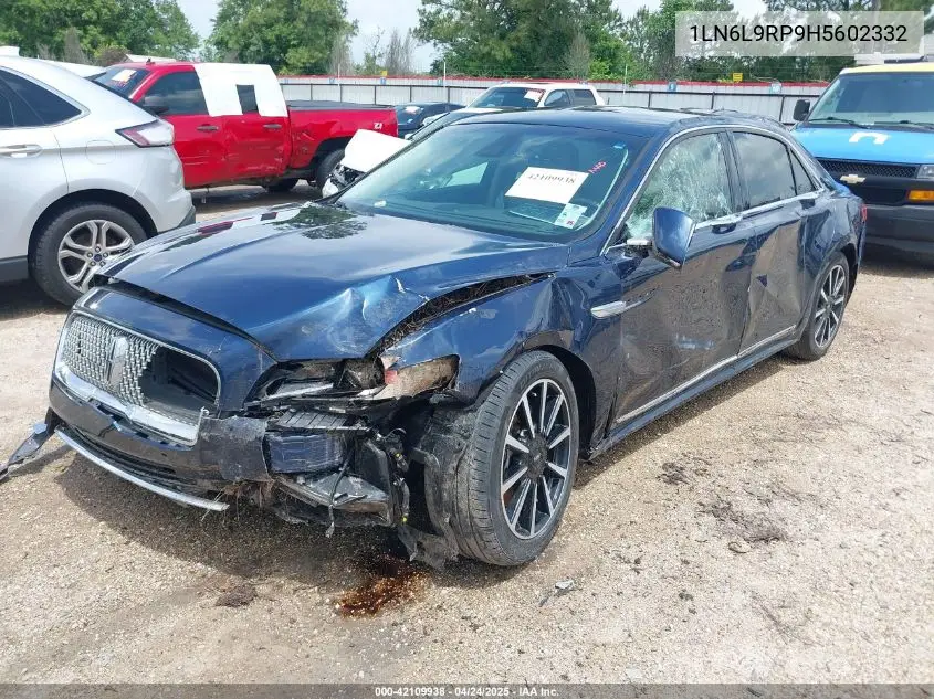 2017 Lincoln Continental Reserve VIN: 1LN6L9RP9H5602332 Lot: 42109938