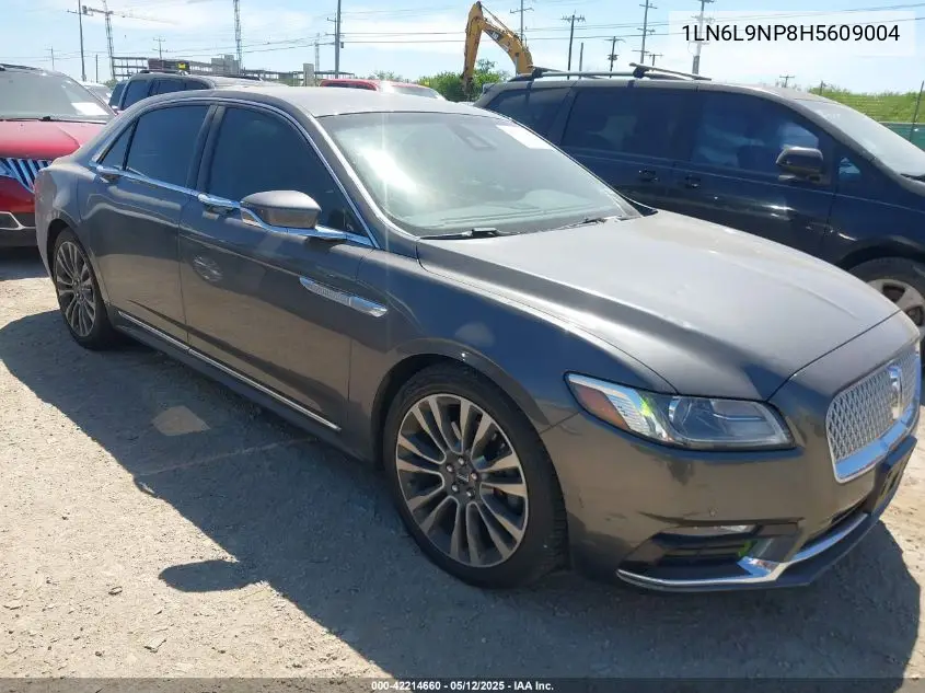 2017 Lincoln Continental Reserve VIN: 1LN6L9NP8H5609004 Lot: 42214660