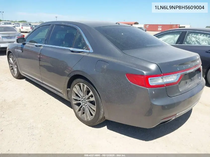 2017 Lincoln Continental Reserve VIN: 1LN6L9NP8H5609004 Lot: 42214660