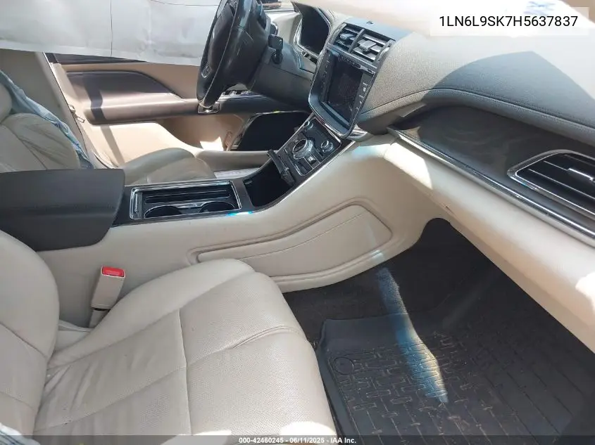 2017 Lincoln Continental Select VIN: 1LN6L9SK7H5637837 Lot: 42460245