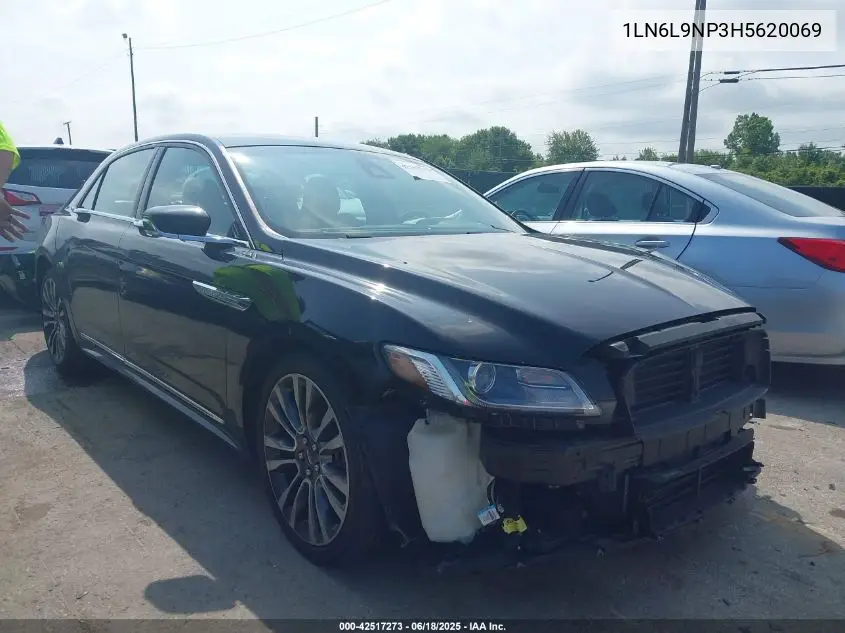 2017 Lincoln Continental Reserve VIN: 1LN6L9NP3H5620069 Lot: 42517273